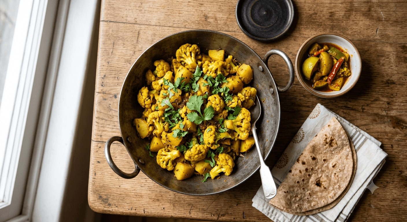 Aloo Gobi: Classic Indian Potato & Cauliflower Curry