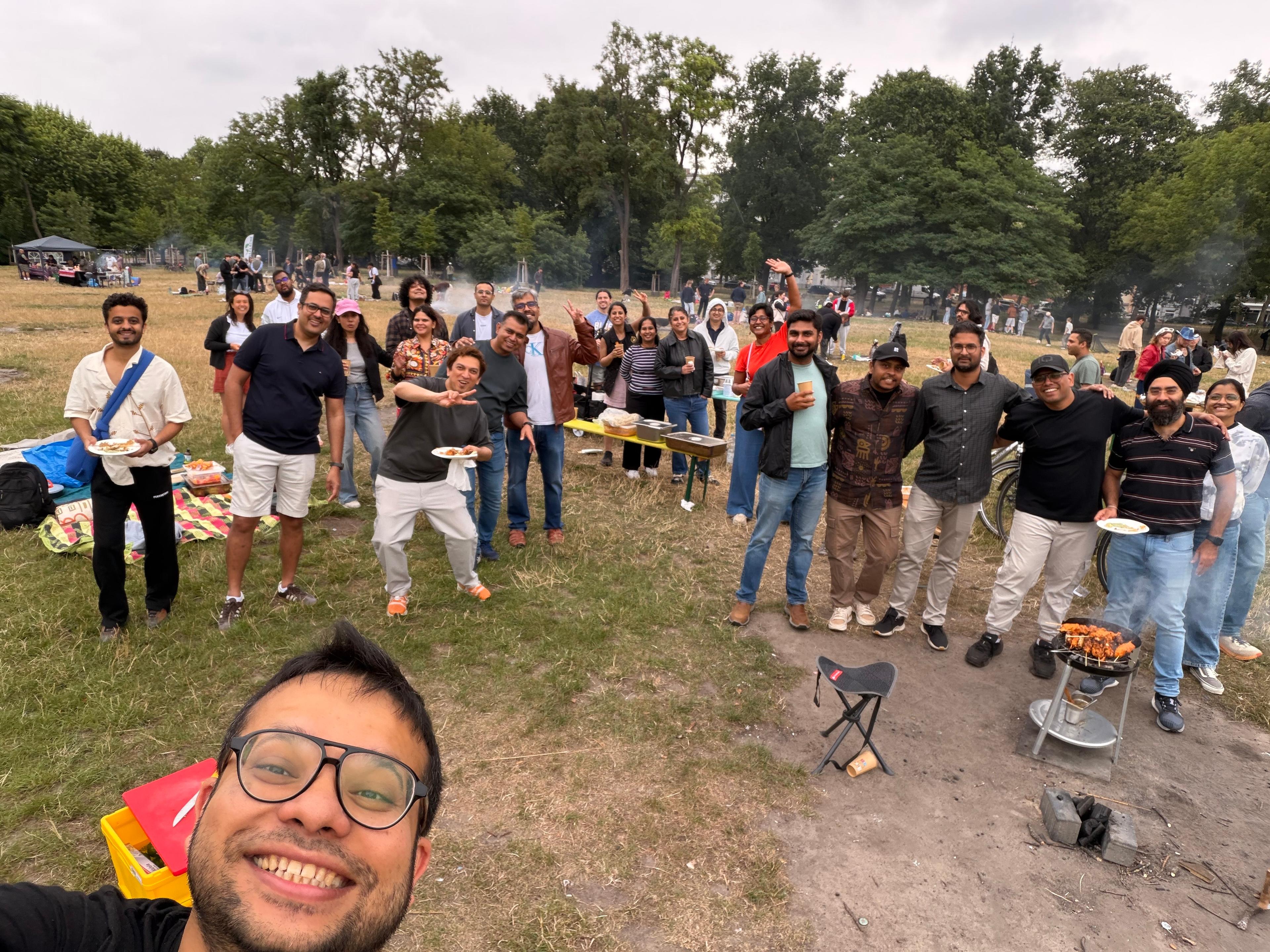 The BBQ that ran out of chai before it ran out of people
