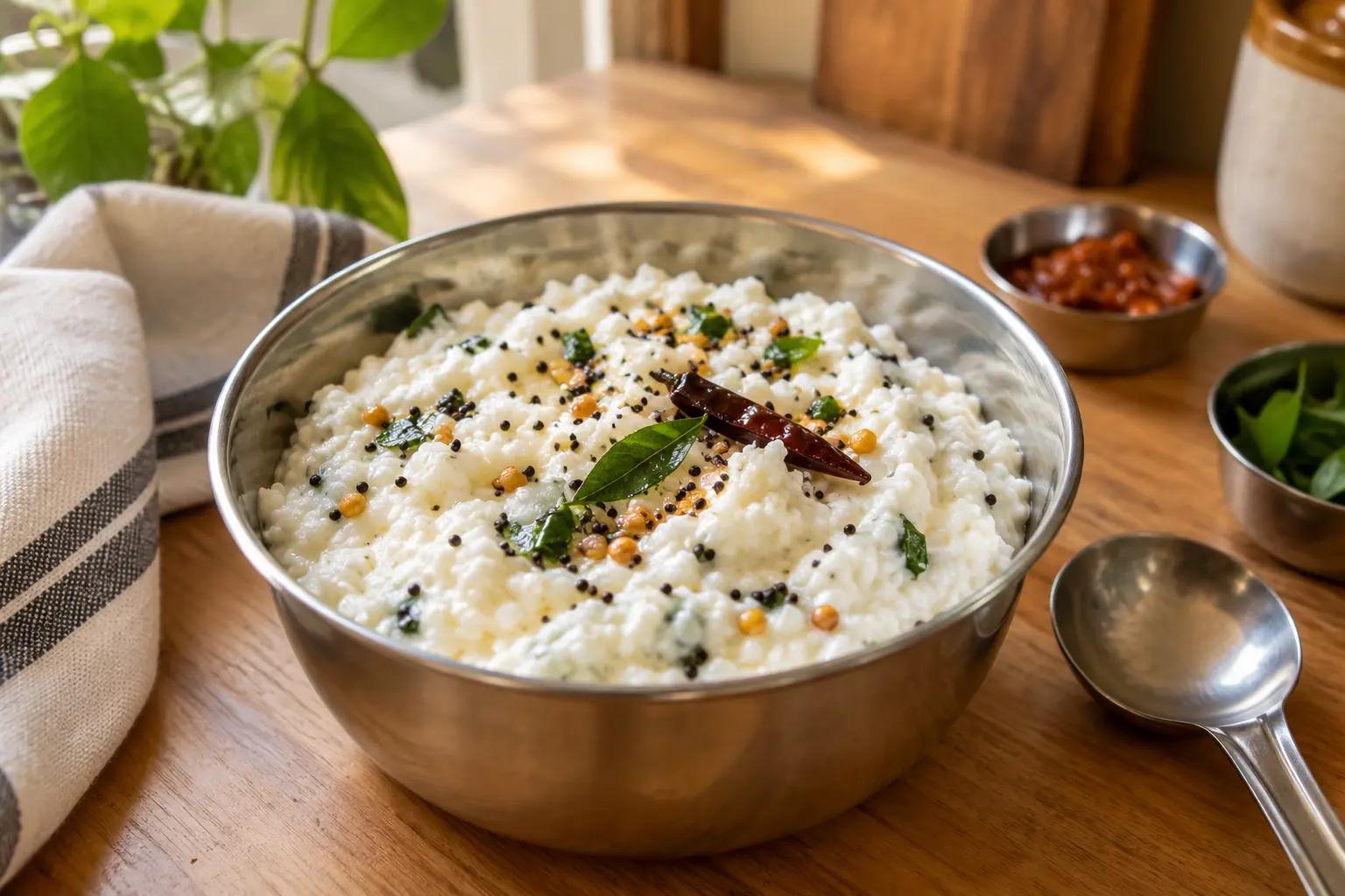 Curd Rice (Thayir Sadam): Cooling South Indian Classic