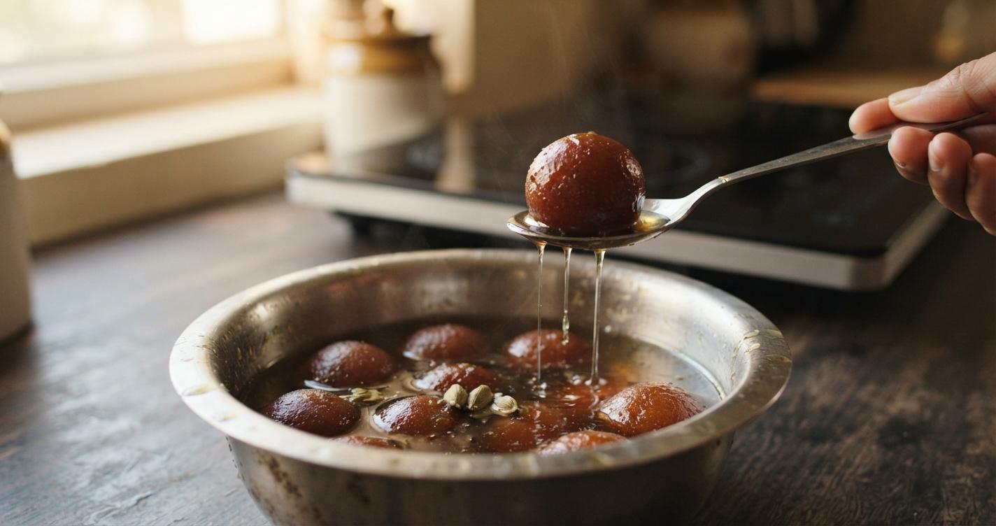 Gulab Jamun Recipe: Soft Jamuns from a Gits Mix