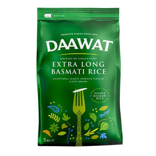EXTRA LONG BASMATI RICE - 5KG