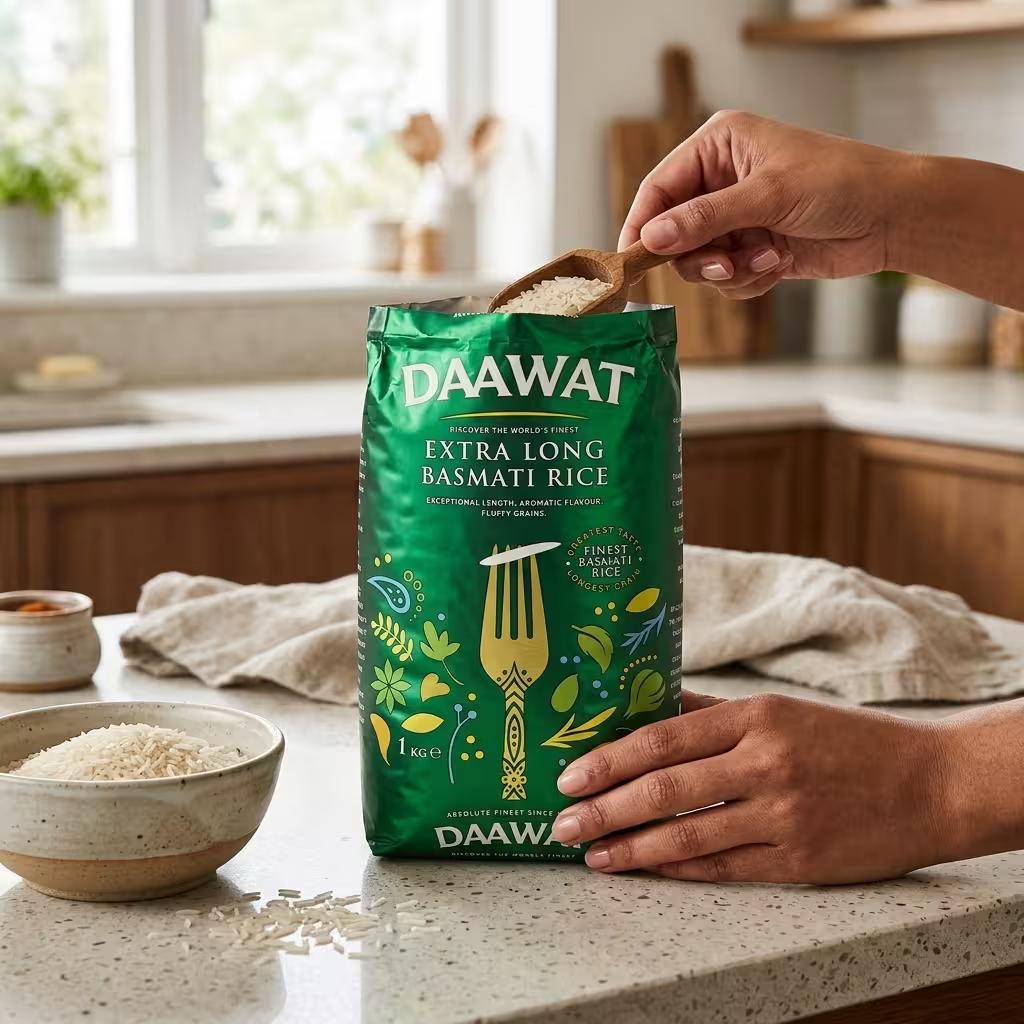 EXTRA LONG BASMATI RICE - 2KG