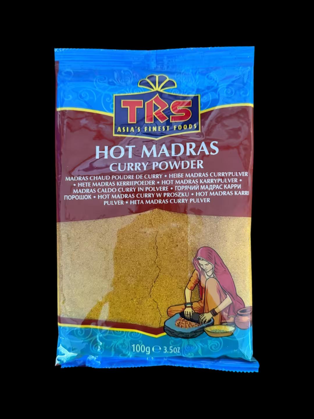 MADRAS CURRY POWDER HOT 100G