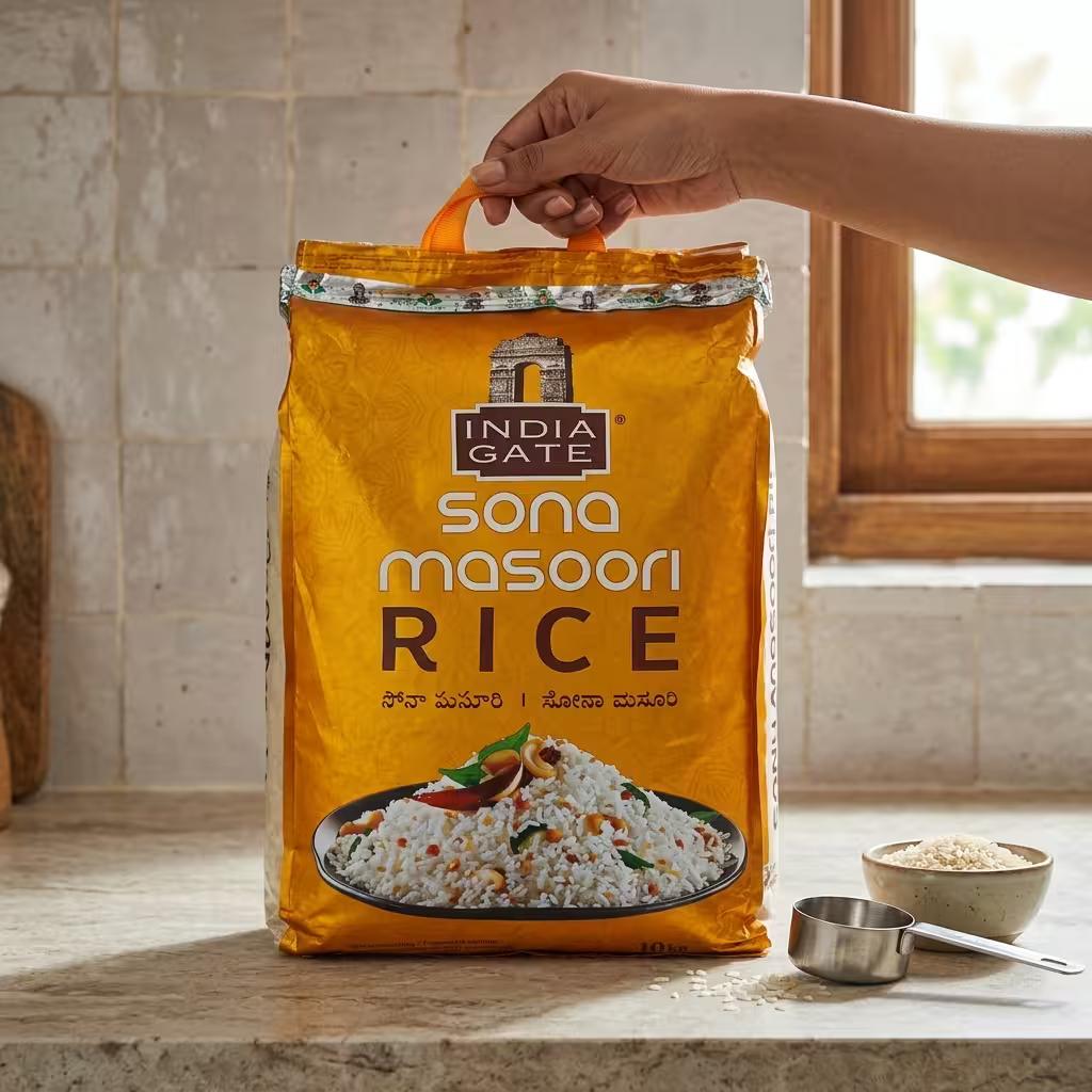 SONA MASOORI RICE 10KG