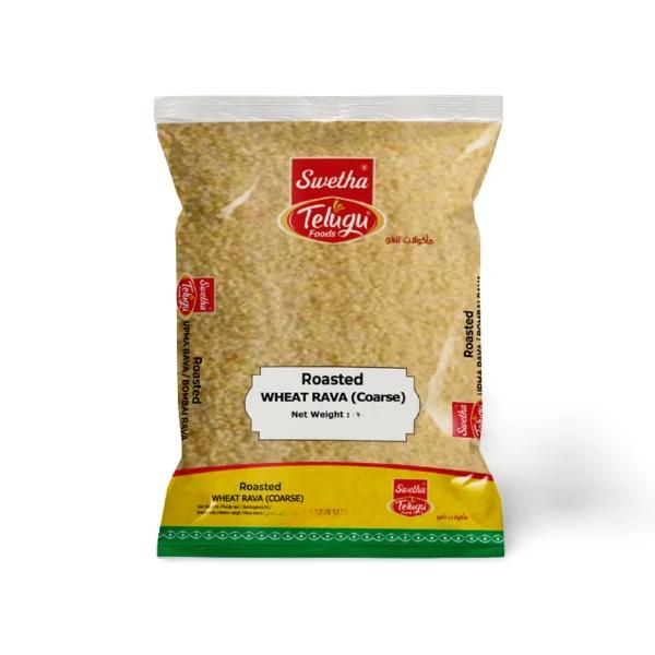 WHEAT RAVA ROASTED 1KG (COARSE)