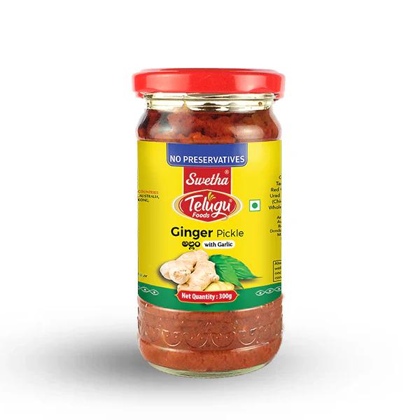 GINGER PICKLE (WITH GARLIC) 300G