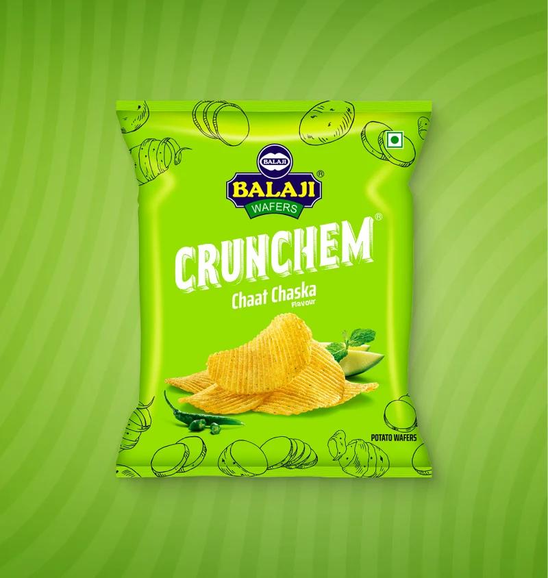 CRUNCHEM CHAT CHASKA POTATO CHIPS 135G